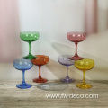 custom colored cocktail glasses